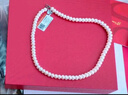京潤珍珠項鏈柔容淡水珍珠項鏈媽媽款正品項鏈毛衣鏈生日禮物送愛(ài)人 曬單實(shí)拍圖