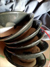舒唯斯黑碗清倉處理品水滸傳粗土酒碗古代老式復古酒碗陶瓷酒碗粗瓷碗 容水量（2兩）（6個(gè)）口徑11.6厘米 曬單實(shí)拍圖