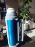 虎牌（TIGER）新款不銹鋼保溫壺戶(hù)外大容量旅行水壺登山車(chē)載訓練壺 MHK-A20C 淺藍色 2L 曬單實(shí)拍圖