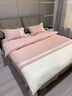 LUOLAI羅萊出品160支長(cháng)絨棉四件套100全棉刺繡被套純棉床單被套床上用品 圣迪奧-海泡沫 床單款 1.5m  被套200*230cm-四件套 曬單實(shí)拍圖