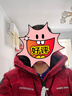 波司登（BOSIDENG）【新年聯(lián)名】25新款羽絨服商場(chǎng)男女同款運動(dòng)短款學(xué)生面包服外套 【郭晶晶款】馬到成功|9FS4-新年聯(lián)名 -店長(cháng)推薦 L 170/92A 體重約120-130斤 曬單實(shí)拍圖