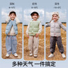 貝肽斯兒童輕薄羽絨馬甲女童秋冬2025新款男童嬰幼兒寶寶外穿背心 曬單實(shí)拍圖