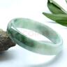 冰糯翡翠玉手鐲緬甸天l然貨種鐲子女款帶證書(shū) 淺綠54適合80-90斤 曬單實(shí)拍圖