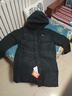 安踏兒童中長(cháng)款羽絨服男女中大童裝2025年冬季新款三防科技保暖羽絨服 基礎黑 絨子含量85% 175 純色款210g/印花款238g 曬單實(shí)拍圖