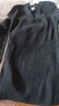 UR2025秋季新款女裝簡(jiǎn)約休閑純色百搭螺紋針織衫UWB950010 黑色 S 曬單實(shí)拍圖