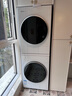 松下（Panasonic）白月光Queen洗烘套裝 10KG滾筒洗衣機全自動(dòng)+10KG熱泵烘干機 凈水科技 X1F6+X1FR6 曬單實(shí)拍圖