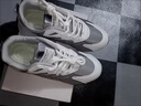 者頓鞋子男士休閑鞋男春夏季透氣跑步潮流百搭運動(dòng)男輕便老爹鞋 RF-B078白灰 41 曬單實(shí)拍圖