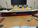 泰坦尼克號兼容10294積木高難度巨大型拼裝玩具男生生日禮物 大顆粒高磚泰坦尼克號105cm 曬單實(shí)拍圖