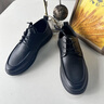 七匹狼休閑皮鞋男鞋春季新款透氣軟底英倫風(fēng)休閑鞋防滑輕便商務(wù)正裝鞋男 黑色【標準皮鞋碼】 41 曬單實(shí)拍圖
