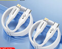 品勝【2條裝】蘋(píng)果數據線(xiàn)快充PD20W多條iphone充電線(xiàn)USB-C車(chē)載線(xiàn)適用蘋(píng)果14ProMax/13/12 1.5米 曬單實(shí)拍圖