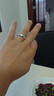 倔匠足銀戒指 999男士足銀戒指 霸氣開(kāi)口光圈素圈光面簡(jiǎn)約潮 加厚版/約8克（男款均碼） 開(kāi)口可調節 曬單實(shí)拍圖