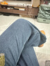 唐獅（TonLion）2025女牛仔褲高腰寬松闊腿褲百搭復古褲 灰藍/二批 29 曬單實(shí)拍圖