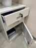 文件柜鋼制保險柜檔案柜辦公家具小矮柜活動(dòng)柜床頭柜帶鎖儲物柜子 白色一斗（650mm高） 曬單實(shí)拍圖