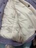 冬季兒童棉襖校服神器冬裝寶寶加厚棉衣棉服男童女童加絨保暖外套 黑灰色【親膚絨夾棉保暖款】 160 曬單實(shí)拍圖