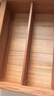 源氏木語(yǔ)實(shí)木書(shū)架簡(jiǎn)約橡木抽屜柜家用書(shū)房置物架開(kāi)放格展示柜原木色1米 曬單實(shí)拍圖