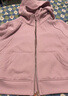 lululemon Scuba Oversized Full-Zip Hoodie 加拿大直郵 全拉戴帽衛衣外套 雜霧粉玫瑰金拉非金標(PKHZ/RSGO)Full-ZIP全拉帶帽 XS /S 曬單實(shí)拍圖