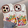 英愷達 適用蘋(píng)果14手機殼iphone14保護套全包防摔抗指紋男女款創(chuàng  )意高級保護殼泡芙殼彩色小公仔 曬單實(shí)拍圖