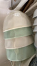 佩爾森奶油風(fēng)陶瓷米飯碗家用2026新款吃飯碗高顏值碗碟套裝面碗湯碗餐具 4.75英寸飯碗混色 4件套 曬單實(shí)拍圖