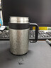 胖東來(lái)把手保溫杯茶水分離泡茶杯男女士高檔辦公便攜會(huì )議水杯胖東來(lái)同款 【顯溫款不銹鋼】黑色 520ml 【304內膽 茶水分離】 曬單實(shí)拍圖