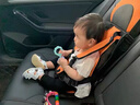 京悠雨德國兒童安全座椅一歲以上0到12歲大童寶寶副駕駛簡(jiǎn)易坐墊可 標準款橙色趴趴熊《9個(gè)月-12歲》 曬單實(shí)拍圖