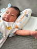 洽苒日本定型枕嬰兒0-6-12個(gè)月睡圓頭糾正偏頭型小米枕頭嬰兒定型枕 抽拉調節【小米填充-10A抗菌】粉色翅膀 動(dòng)物 31x17x0cm 曬單實(shí)拍圖