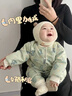 嬰兒外套女寶寶超好看厚冬裝幼兒棉襖夾棉加絨棉衣防風(fēng)小月齡棉服 【防寒保暖】蝴蝶結 66 碼：3-6個(gè)月寶寶 曬單實(shí)拍圖