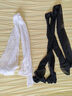 浪莎馬油絲襪半截過(guò)膝無(wú)邊0D超薄黑絲大腿襪油亮反光襪光滑油光長(cháng)筒 曬單實(shí)拍圖