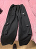 G.duck品牌童裝女童冬裝褲子女孩秋冬款洋氣加絨保暖工裝褲兒童運動(dòng)長(cháng)褲 黑色加絨款 170 曬單實(shí)拍圖