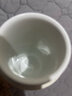 純陶瓷內膽保溫杯非涂層小巧容量口袋杯迷你桌面水杯可裝中藥杯子 簡(jiǎn)約白 曬單實(shí)拍圖