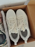 鴻星爾克2026新款春季透氣網(wǎng)面老爹鞋增高百搭鞋子男款厚底學(xué)生休閑運動(dòng)鞋 橡芽白/鉛筆灰2239（透氣鞋面） 41 【現貨速發(fā)】 曬單實(shí)拍圖
