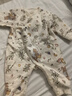 婧麒（JOYNCLEON）新生兒嬰兒衣服秋冬滿(mǎn)月純棉初生寶寶連體衣a類(lèi)爬服 Jlt200709 曬單實(shí)拍圖