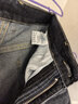 酷萬(wàn)秋冬190高個(gè)子加長(cháng)牛仔褲男生大碼彈力修身直筒120cm小腳超長(cháng)腿褲 【加長(cháng)】藍灰 29 【110斤左右穿】 曬單實(shí)拍圖