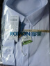 羅蒙（ROMON）長(cháng)袖襯衫男春秋高彈商務(wù)休閑正裝中青年工裝襯衣打底衫白色45 曬單實(shí)拍圖