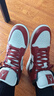 耐克（NIKE）男鞋籃球鞋AIR JORDAN 1 MID AJ1芝加哥配色中幫板鞋運動(dòng)鞋 DQ8426-105 44 曬單實(shí)拍圖