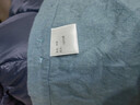 純棉雙面磨毛加厚春秋冬商務(wù)牛津紡純色長(cháng)袖男士襯衫全棉爸爸襯衣 2720-5 XL (41) 曬單實(shí)拍圖