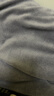 南極人（Nanjiren）牛奶絨被子冬被棉被冬季被子宿舍單人冬天加厚秋冬被子被褥被芯 雙面牛奶絨-紳士灰D【加厚保暖】 150x200cm秋冬被約4斤 曬單實(shí)拍圖