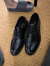 奧康男鞋真皮2025新款商務(wù)正裝皮鞋軟底男士結婚新郎鞋子男英倫德比鞋 黑色 【頭層牛皮】 41 曬單實(shí)拍圖