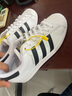 阿迪達(dá)斯 （adidas）男女鞋三葉草板鞋戶外運(yùn)動(dòng)鞋子情侶金標(biāo)小白鞋學(xué)生時(shí)尚百搭休閑鞋 力薦 FU7712/EG4958金標(biāo)經(jīng)典 40 曬單實(shí)拍圖