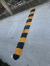 衡運橡膠減速帶緩沖減速型板斜坡公路道路減速板加厚汽車(chē)限速壟緩沖帶地下車(chē)庫使用 橡塑梯形100*35*5cm 曬單實(shí)拍圖
