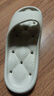 名創(chuàng  )優(yōu)品（MINISO）浴室漏水拖鞋男女夏季速干室內家居情侶洗澡按摩防滑涼拖 曬單實(shí)拍圖