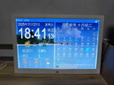 oein智能wifi電子萬(wàn)年歷時(shí)鐘機掛墻鬧鐘天氣預報桌面新款擺件日歷臺式 白色 全新無(wú)線(xiàn)升級款【10.1寸帶室內溫度】可投屏 曬單實(shí)拍圖