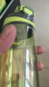 茶花（CHAHUA）茶花水杯塑料學(xué)生便攜樂(lè )隨身杯運動(dòng)太空杯防漏帶蓋水杯扣式隨手杯 【480ML】透明黃綠 曬單實(shí)拍圖
