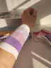 威爾基護腕女士手腕疼專(zhuān)用排球護腕扭傷手腕勞損女款手腕護套羽毛球護具 護腕 4只裝 【粉色+紫色】 曬單實(shí)拍圖