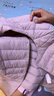 坦博爾羽絨服女士短款輕薄內膽百搭秋冬保暖疊穿馬甲TB5330116A 珍珠腮紅 L (170) 曬單實(shí)拍圖