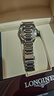 浪琴（LONGINES）瑞士手表 康卡斯系列悅動(dòng) 機械鋼帶女表 L34304026 曬單實(shí)拍圖