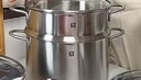 雙立人（ZWILLING）鍋具套裝炒鍋不銹鋼湯鍋蒸籠奶鍋琺瑯鍋煲湯鍋鏟家用年貨送禮好物 歡樂(lè )食光鍋具 6件套 曬單實(shí)拍圖