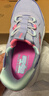 Skechers斯凱奇兒童閃穿鞋春秋新款女小童休閑鞋寶寶一腳蹬休閑鞋303585N 曬單實(shí)拍圖