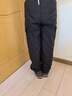 雅鹿羽絨褲女外穿2025冬季新款保暖直筒顯瘦高腰工裝加厚彈力松緊腰褲 曬單實(shí)拍圖