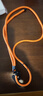 BZBC手機掛繩掛脖斜挎可伸縮可調節防丟手機殼編織繩適用蘋(píng)果華為安卓手機繩長(cháng)款 橙色 曬單實(shí)拍圖