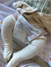 全棉時(shí)代嬰兒襪子新生寶寶嬰幼兒襪子純棉長(cháng)筒襪過(guò)膝襪12cm-14cm 曬單實(shí)拍圖